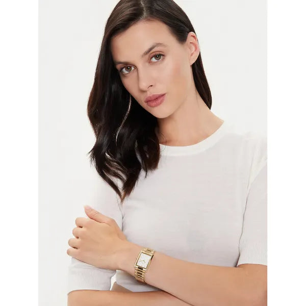 Daniel Wellington női karóra 24 mm, arany acél, fehér számlap