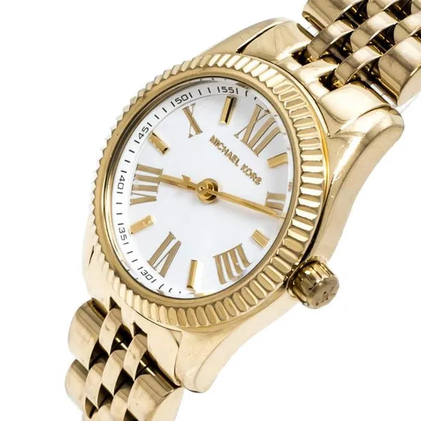 Michael Kors Lexington női karóra, arany nemesacél, WR50, kvarc