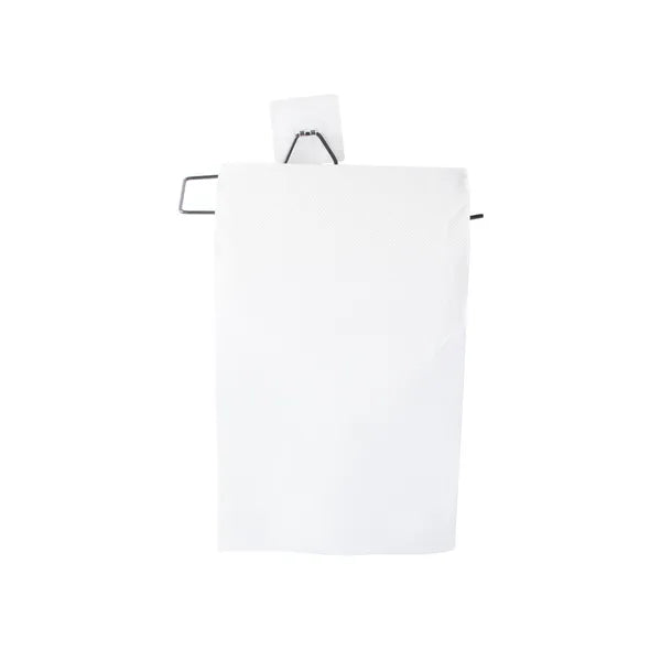 Fém loft konyhai papírtörlő-tartó tapadókoronggal, 30×9 cm