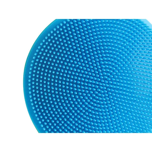 Szilikon mosogatószivacs kefe, 10 cm, kék, hőálló, antibakteriális