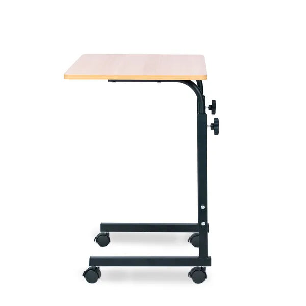Laptopasztal kerekekkel, ágy fölé, fekhely fölé - barna | PJJCT0135-60C