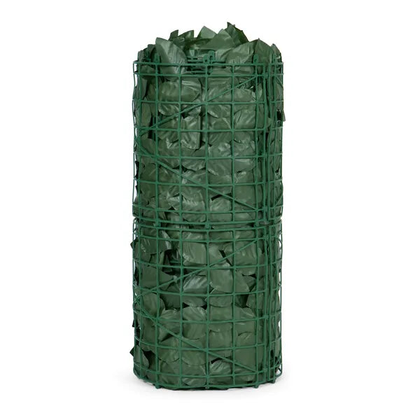 Mű borostyán sövénymatrac 500×50 cm, sötétzöld erkély takaró
