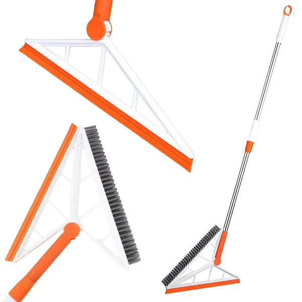 2 az 1-ben szilikon seprű állítható 76–120 cm nyéllel, 35 cm fejjel