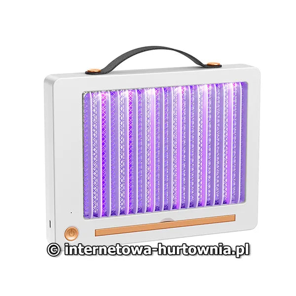 LED UV rovarcsapda, tölthető USB-C, 3 W beltéri szúnyog- és légyirtó lámpa