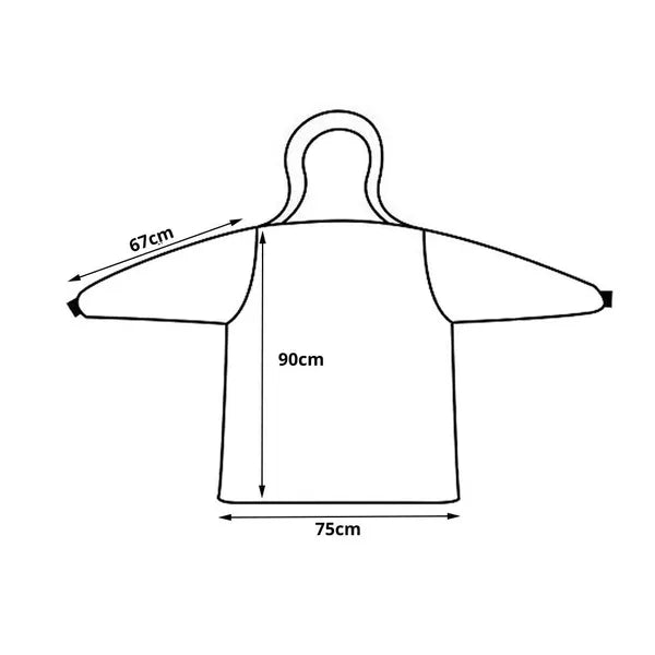 Lila oversize kapucnis takaró-pulóver XL, 100% pamut, gombos zárással