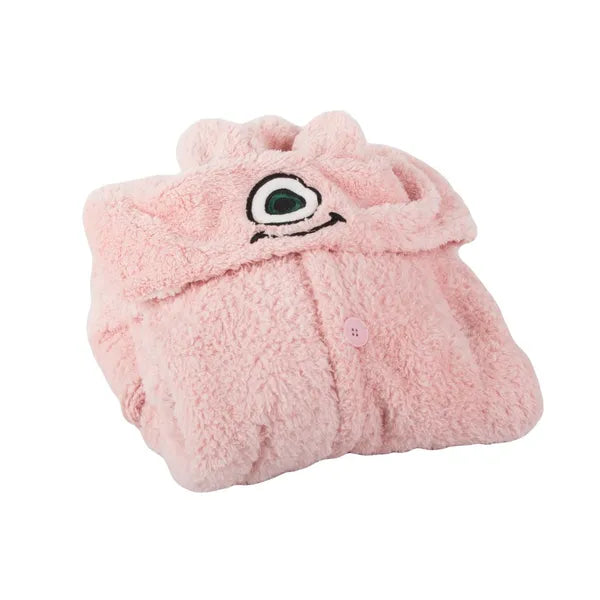 Pink oversize kapucnis takaró pulóver XL, pamut, gombos
