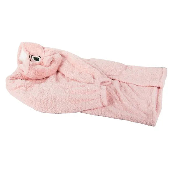 Pink oversize kapucnis takaró pulóver XL, pamut, gombos