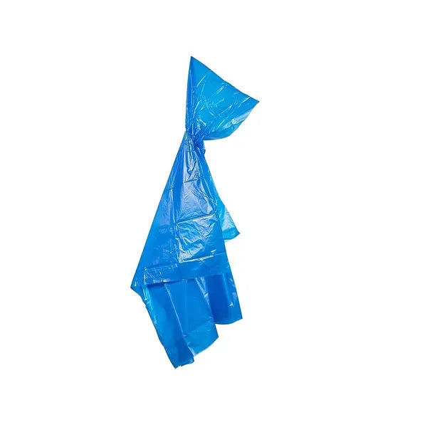 Összecsukható vízálló esőponcho kapucnival, L-méret, 130×125 cm