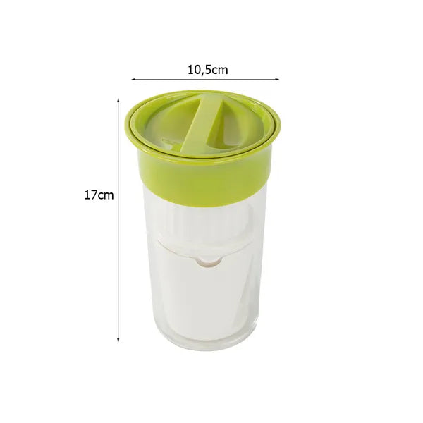 3 az 1-ben reszelő, szeletelő és citrusfacsaró 450ml-es tartállyal
