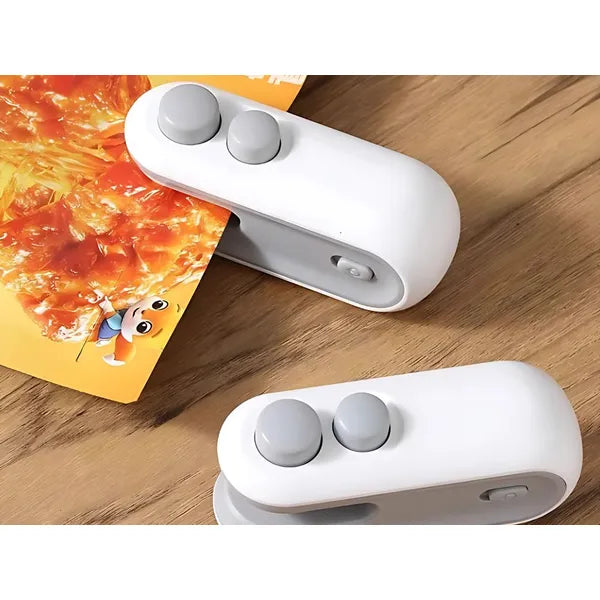 2 az 1-ben vezeték nélküli fóliahegesztő és nyitó, USB-s, mágnessel