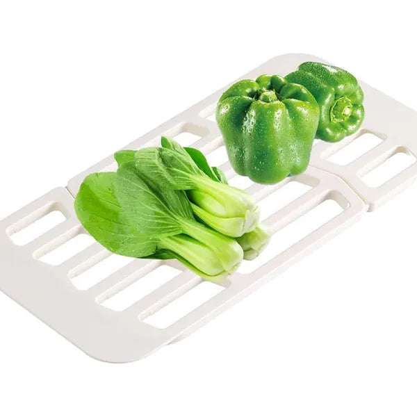 Univerzális teleszkópos mosogató csepegtető, fehér, 33–43 cm