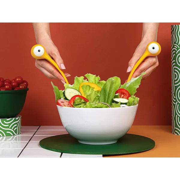 Rák alakú spagettikanál és szedőkanál szett 2 db, 29 cm
