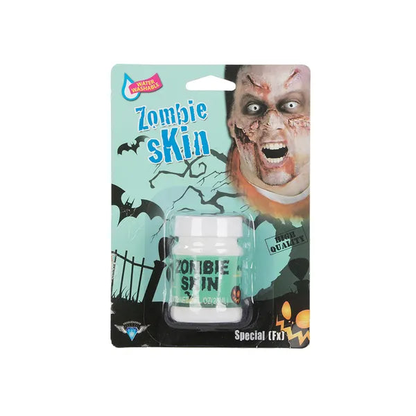 Zombi Skin effektsmink, fehér 28 ml – realisztikus hegek és sebek készítéséhez