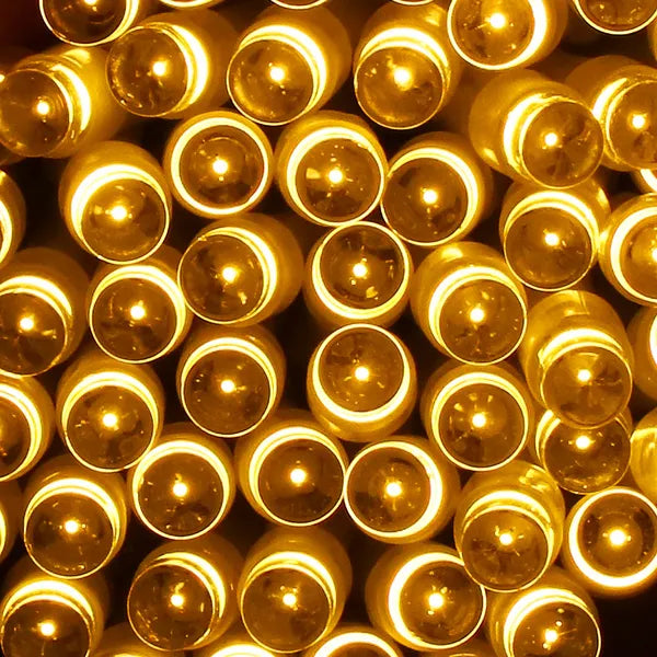 Elemes LED fényfüzér 50 meleg fehér LED, IP44, 5 m, kültéri-beltéri