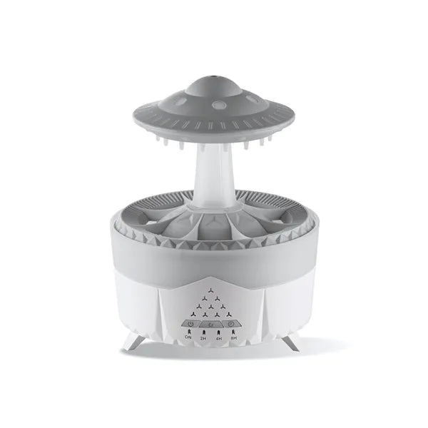Ufo párásító illatosító led lámpa távirányítóval