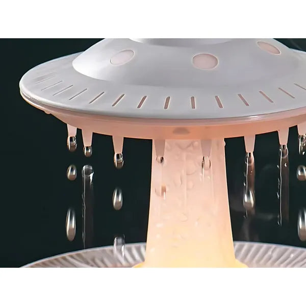 Ufo párásító illatosító led lámpa távirányítóval