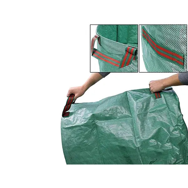 Erős kerti zsák 120l - tartós, vízálló, zöld