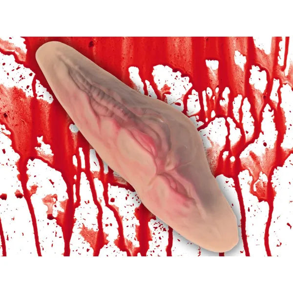 Mű seb torokvágás imitáció 10 ml művérrel, Halloween kellék