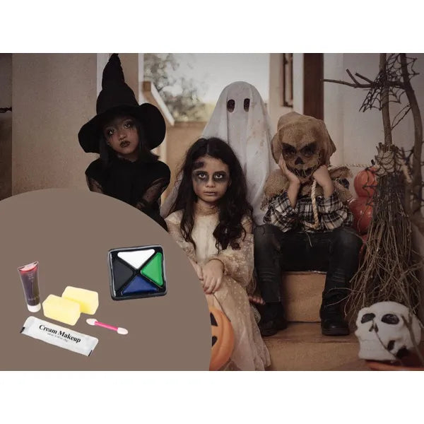Halloween műseb sminkkészlet 14 ml művérrel, hegek és vágások