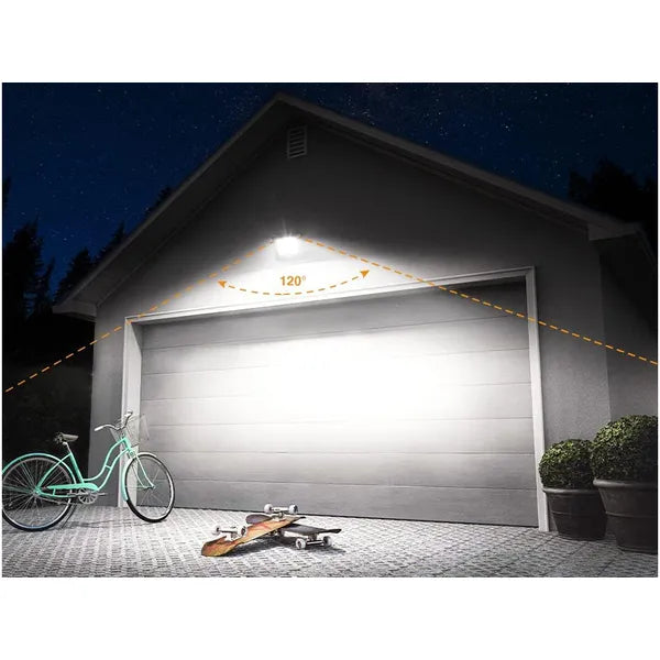 Kültéri LED reflektor 10 W 6000 K IP66, fekete, energiatakarékos