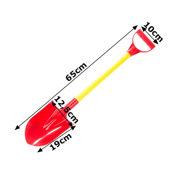 Gyerek műanyag hólapát és homoklapát, 65 cm, több szín