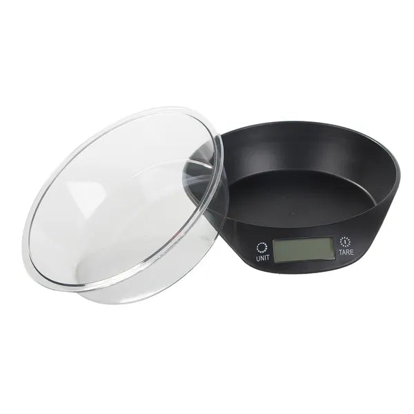 Digitális konyhai mérleg 5kg/1g levehető tállal