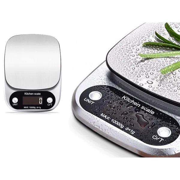Lcd konyhai mérleg 10kg/1g pontosságú