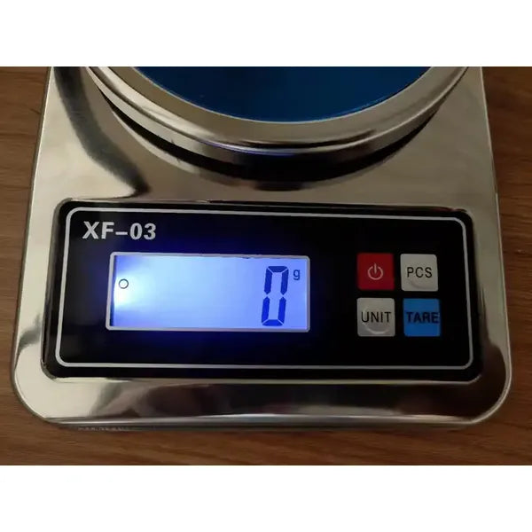Digitális konyhai mérleg rozsdamentes tál 5 kg/1 g pontosság