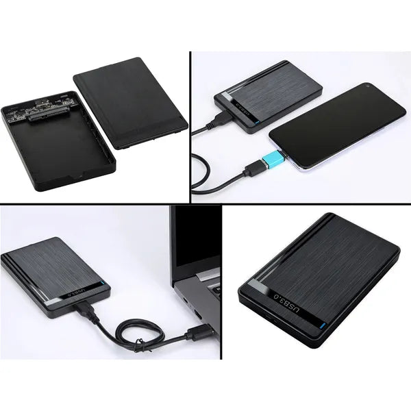 Hordozható meghajtó tok 2.5 usb 3.0 sata adapter