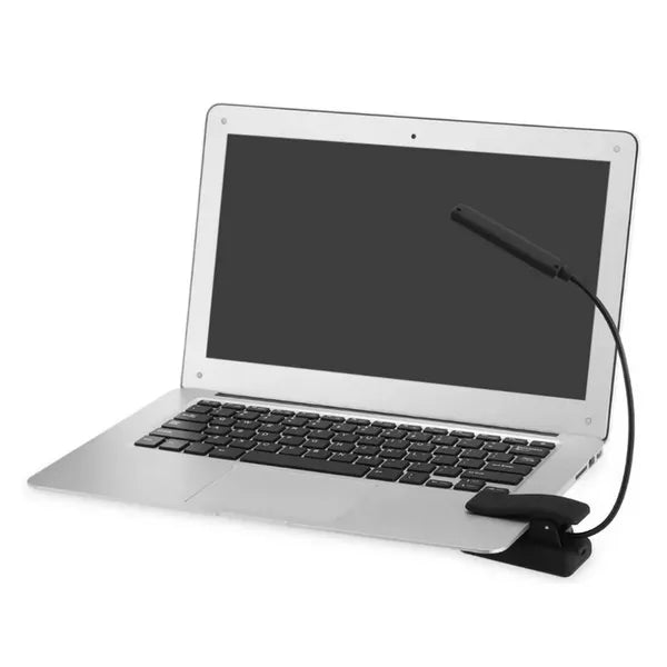 Klipszes USB könyvolvasó lámpa, akkumulátoros, 9 LED, 3 fény mód