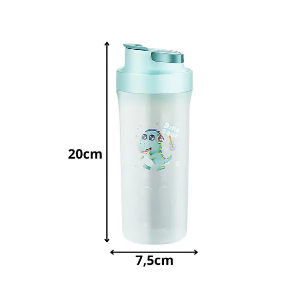 Gyerek kulacs 500 ml, cseppmentes, egykezes nyitás, iskola/óvoda