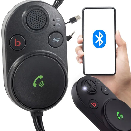 Bluetooth 5.3 autós AUX adapter mélyhangkiemeléssel, 1 m kábel
