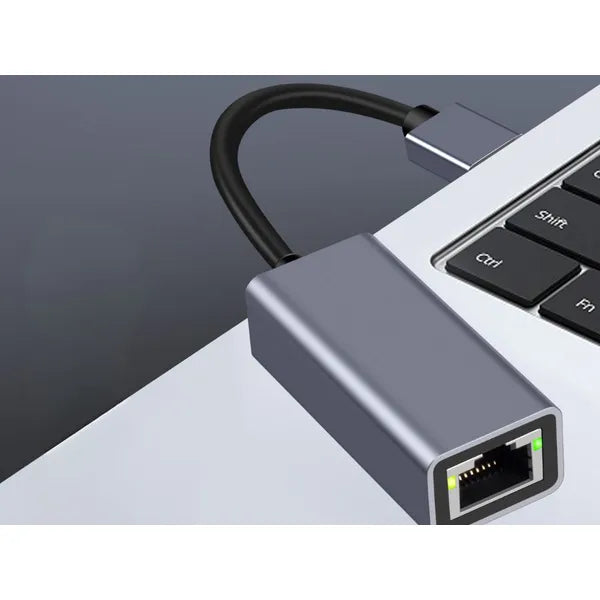 Usb-a ethernet adapter 100mbps rj45 szürke