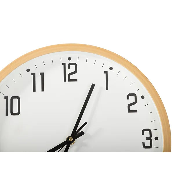 Csendes, nagy 30 cm-es falióra digitális dátum- és hőmérséklet-kijelzővel