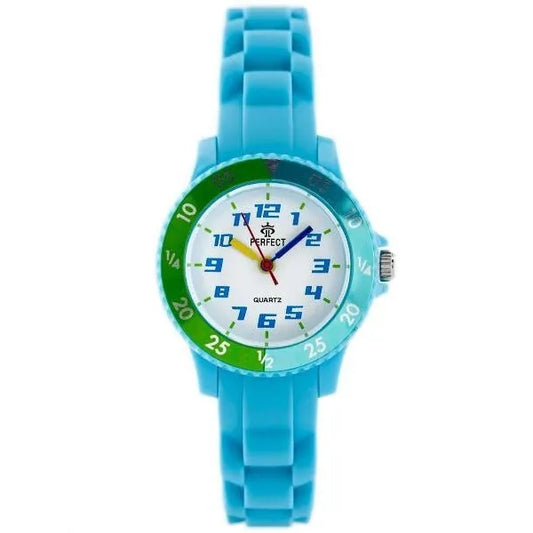 Női kvarc karóra gumiszíjjal, kék, 31 mm, WR30