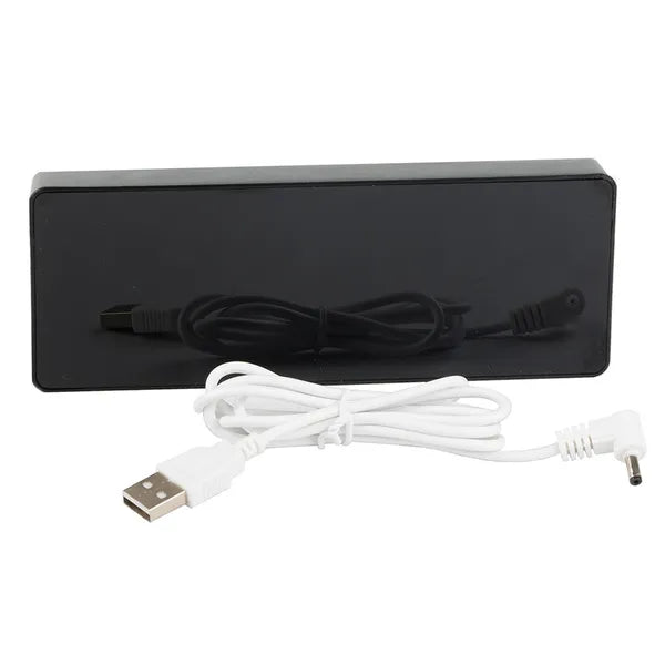 Színes kijelzős digitális LED ébresztőóra hőmérővel, dátummal, USB/elemes