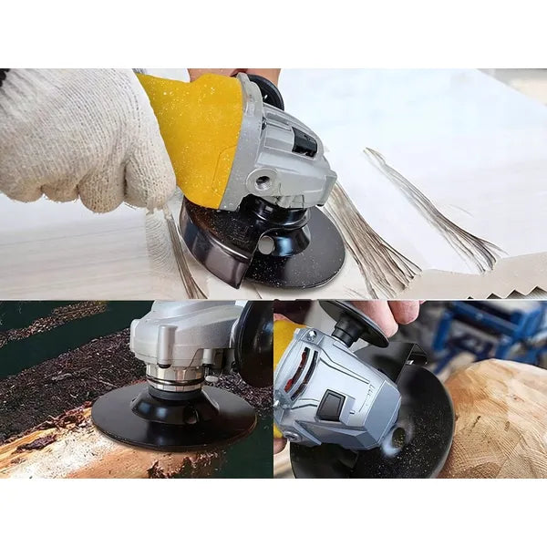 TCT keményfém fa csiszoló vájótárcsa 125 mm sarokcsiszolóhoz