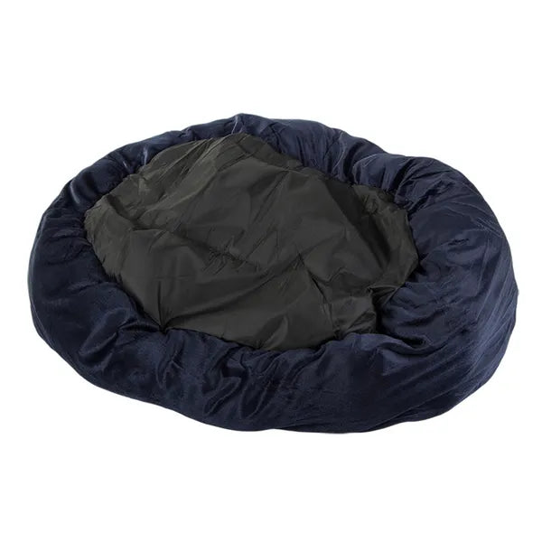 Plüss mancs alakú kutya-macska fekhely, sötétkék, 60 cm