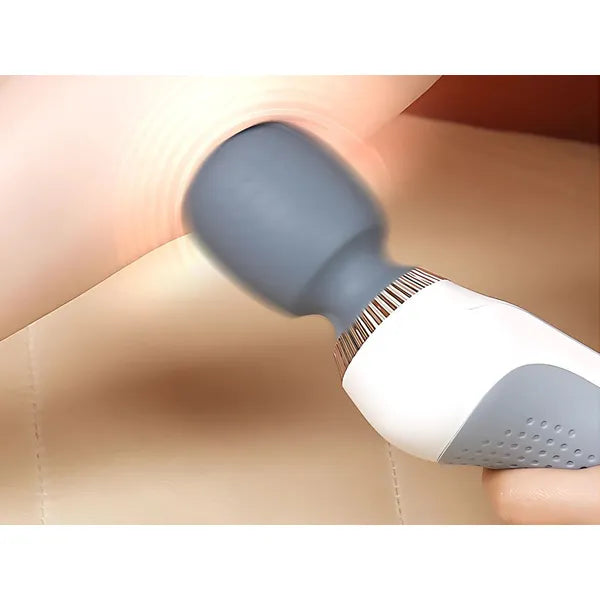 Kézi vibrációs elektromos masszírozó, 5 fokozat, USB-C, újratölthető