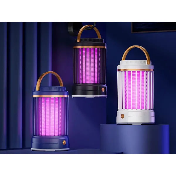 Újratölthető UV LED akasztós rovarcsapda lámpa, 2 üzemmóddal, USB