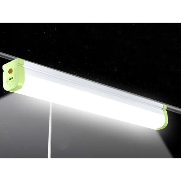 LED műhelylámpa mágneses kampóval, USB-C tölthető powerbank, 4 fény mód