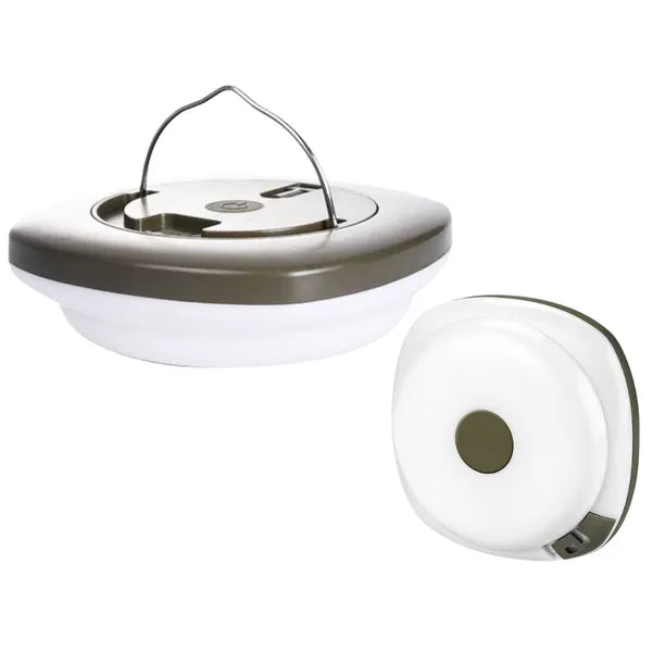 Újratölthető kemping LED lámpa 8 m meleg fényű fényfüzérrel