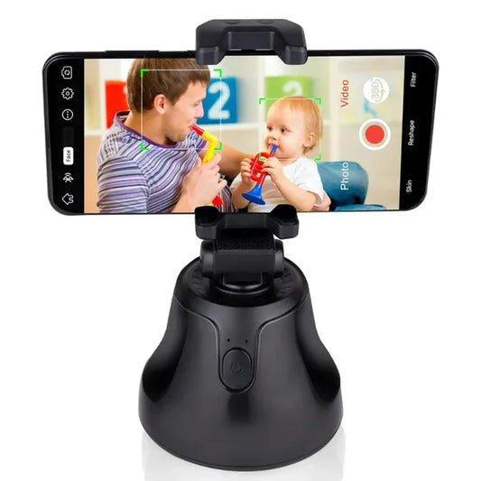 360° forgó arckövető Bluetooth telefonállvány vloggereknek, 56–100 mm
