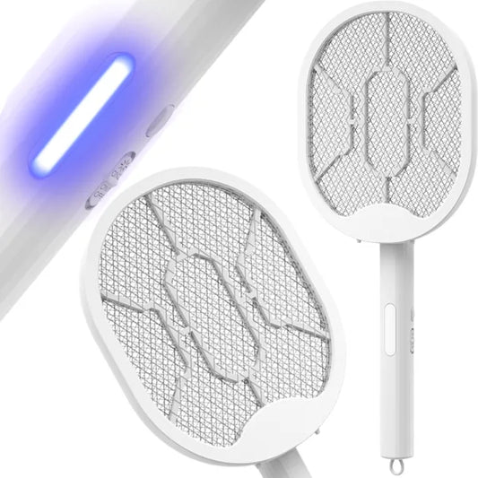 Elektromos, összehajtható UV szúnyogirtó ütő, akkus, 3000 V, 5 W