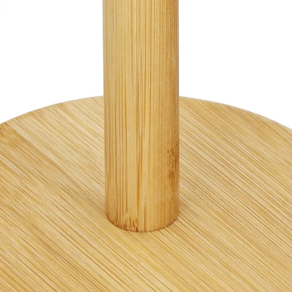 Springos bambusz papírtörlőtartó állvány, natúr, 33 cm