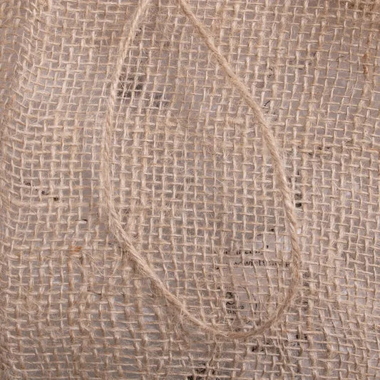 Mikulás zsák barna juta, 60×100 cm, húzózsinórral