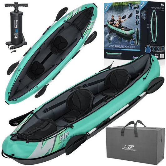 Bestway Ventura Elite X2 2 személyes felfújható kajak evezőkkel 200 kg