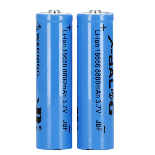 Springos fejlámpa 3×CREE T6 LED-del, 4 üzemmód, 2×18650 akkumulátor