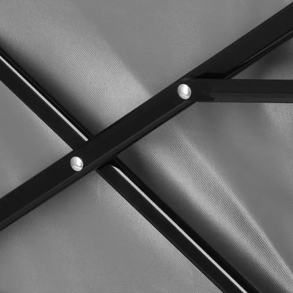 Összecsukható túrakocsi, 90×52×120 cm, 105 l, 80 kg teherbírás, szürke