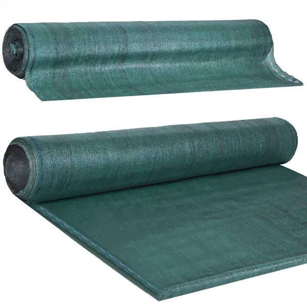 Zöld árnyékoló háló 65 g/m², 1,5×25 m, 100 gyorskötözővel